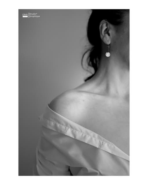 Portrait noir et blanc · photographie