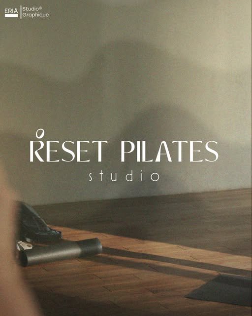 Reset Pilates Studio · identité visuelle